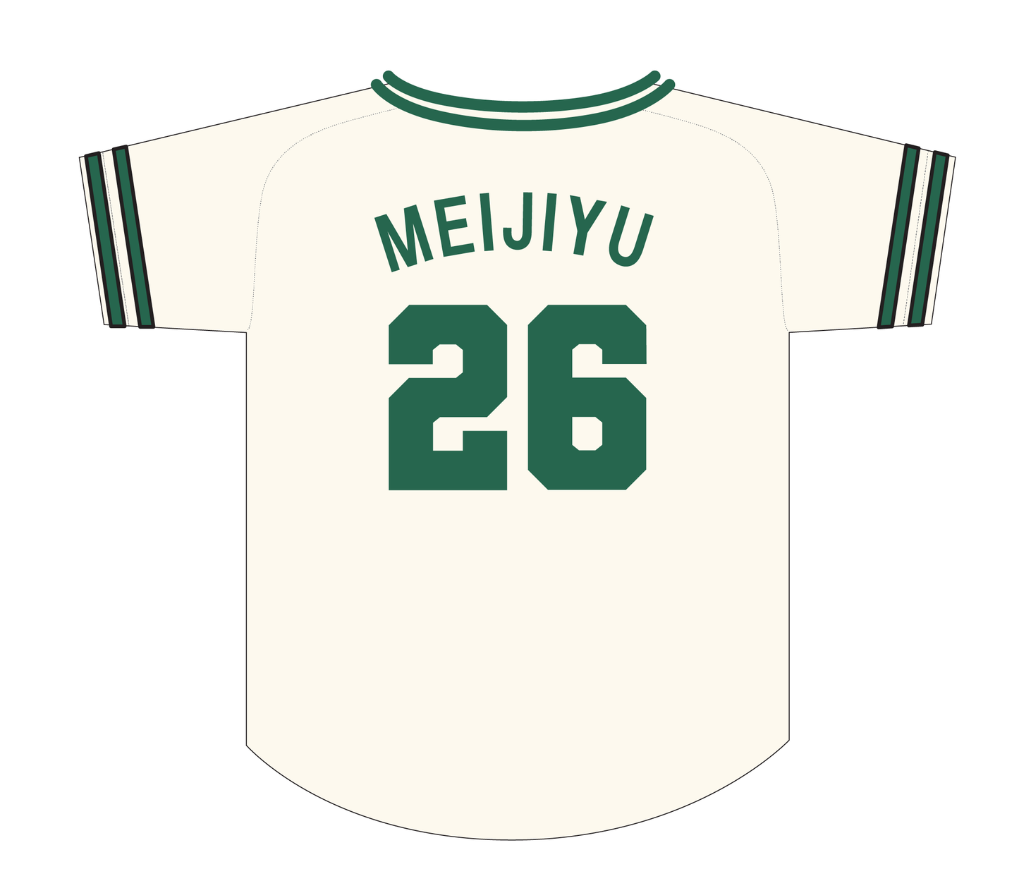 明司湯ベースボールシャツ